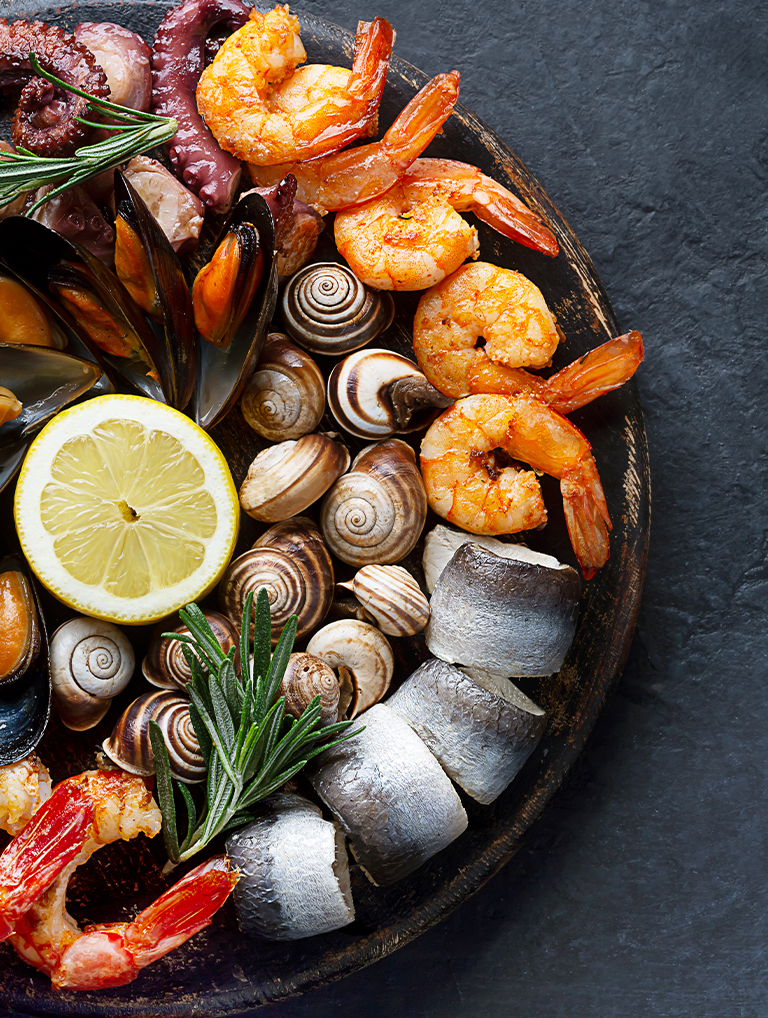 Cocina de pescados y mariscos